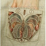 Cutwork Butterfly pocket size 137*123mm