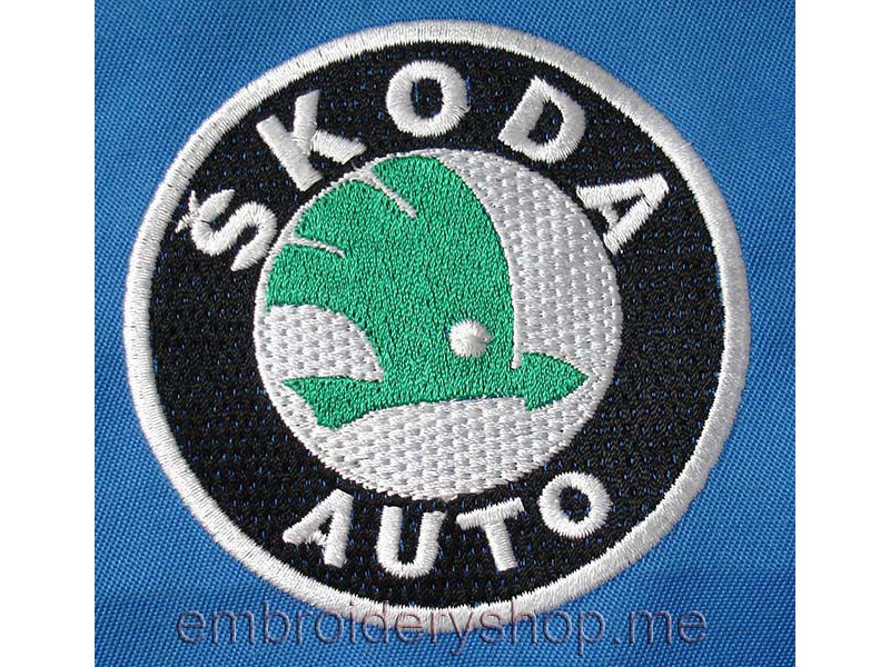 Skoda logo (Machine Embroidery Design) 4 sizes Buy #633