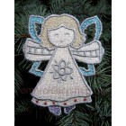 Lace Angel on the Tree Christmas  Size 107*141mm