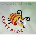Сrazy bee size 122*122mm