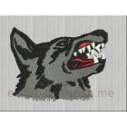 Wolf size 100*78mm