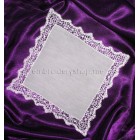 Lace Handkerchief size 254*254mm