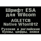 ESA Font Wfont012