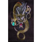 Dragon with gem size 146*249mm