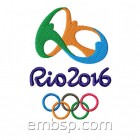 Rio 2016 Olympic Emblem size 88*121mm