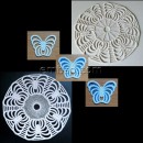 Set Lace Designs "Butterfly" (5 designs) fsl0049