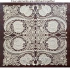 Lace Tablecloth "Tea with Milk" fsl0051