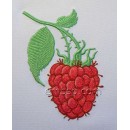 Machine embroidery design Raspberry frt0009