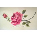 Machine embroidery design Rose flw0130