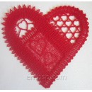 Machine embroidery design Lace Heart fsl0058
