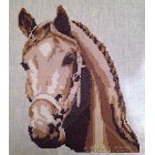 Horse Cross-stitch Total embroidery size is 297*355mm