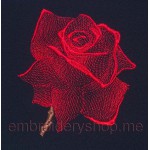 Flowers Rose (medium size) 107*113mm