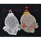 Lace Spheres size 68*82mm