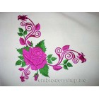 Flowers Pattern with Roses size 220*216mm