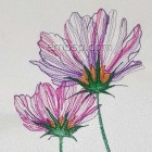 Machine embroidery design Tenderness flw0132