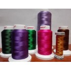 Threads that were used to embroider flw0132 sample