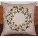 Machine embroidery design Pattern "Green Wreath" abs0024