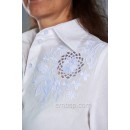 Machine embroidery design White Rose «Inspiration» flw0139