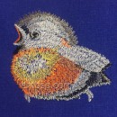 Machine embroidery design Sparrow brd0057