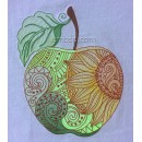 Machine embroidery design Apple of life art0028_180x219