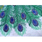 Machine embroidery design Peacock brd0060