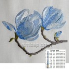 Machine embroidery design Magnolia flw0143