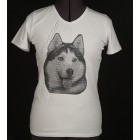 Machine embroidery designs Husky dog0024