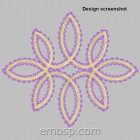 Machine embroidery design Lace element "Fidget-1" fsl0068